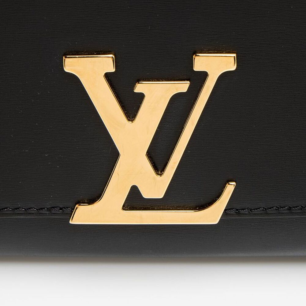 Louis Vuitton Calfskin Chain Louise GM Clutch - Picture 9 of 14